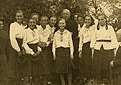 Kowel, lata 30-te. Sodalicja Mariańska przy Gimnazjum Związku Osadników Wojskowych im. Pułkownika Lisa-Kuli. 