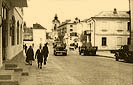 Krzemieniec, lata 70-te. Ulica Szeroka. W gbi sobr w. Mikoaja.